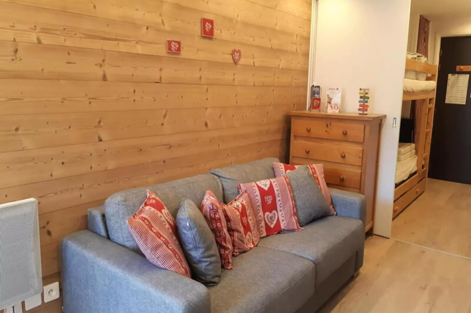 Résidence Meije 15-Wohnzimmer