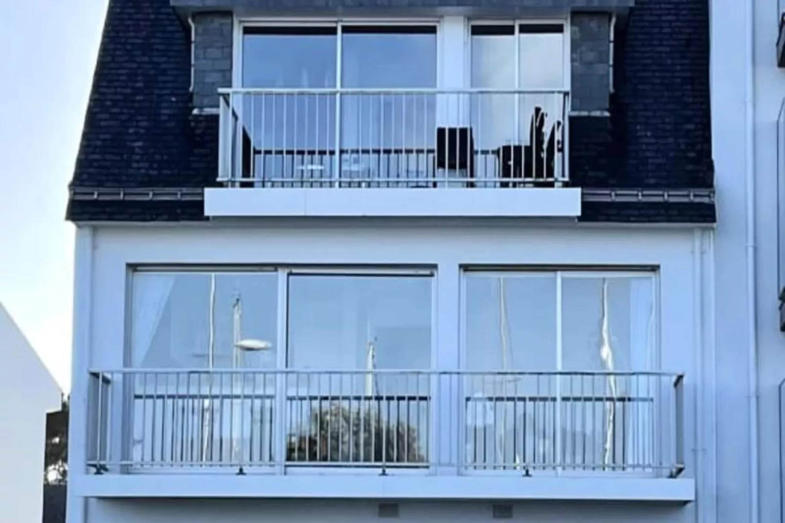 Résidence Maryland. Vue Mer Port Haliguen Plage Du Porigo-Wohnzimmer