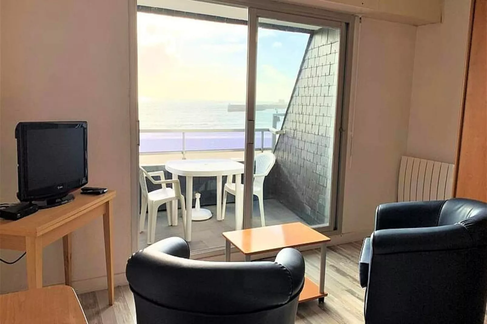 Résidence Courlis-Wohnzimmer