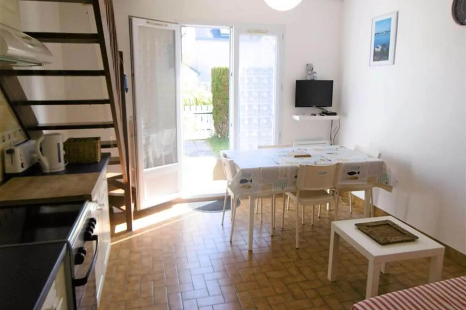 Résidence Les Korrigans-Wohnzimmer