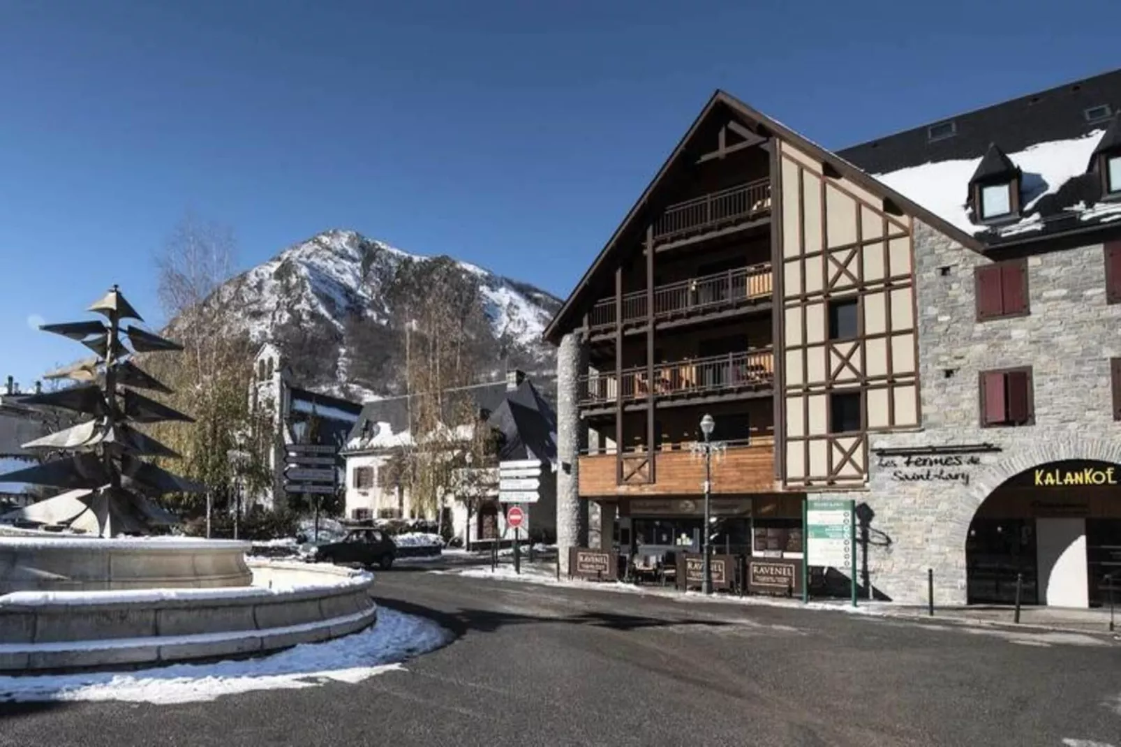 Résidence Les Fermes De Saint-Extérieur hiver