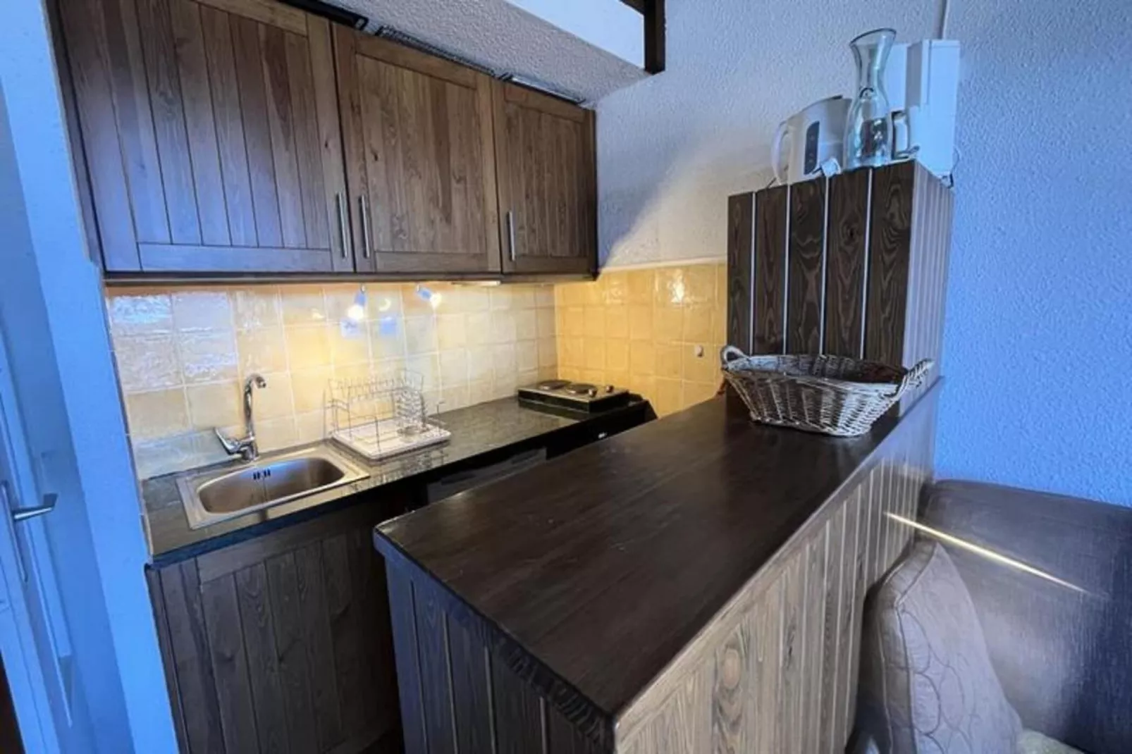 Résidence Le Soleil Blanc-Küche