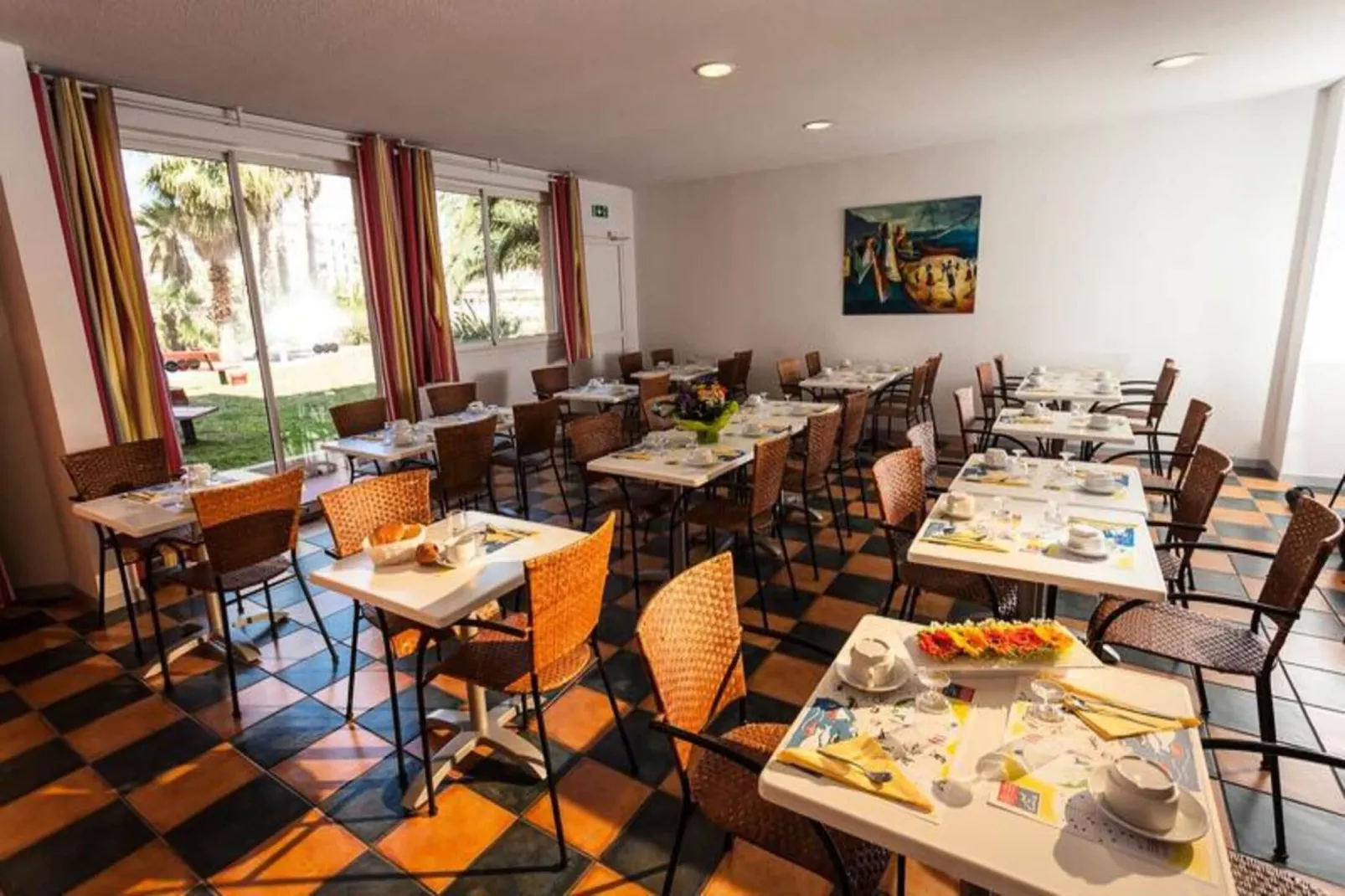 Résidence Mer & Golf Port Argelès***-Außenbereich Sommer