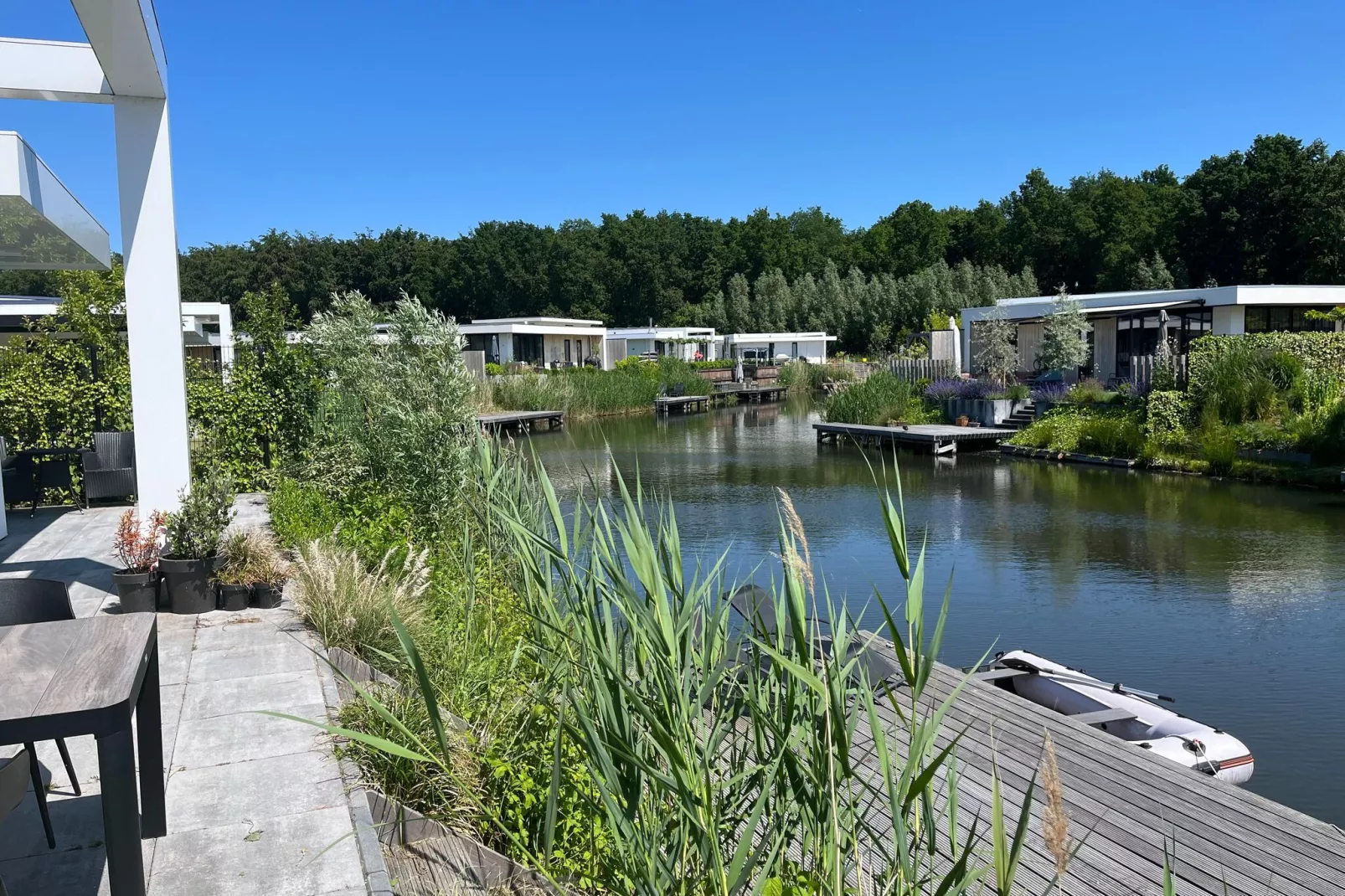 Villa De Riet 404-View in summer