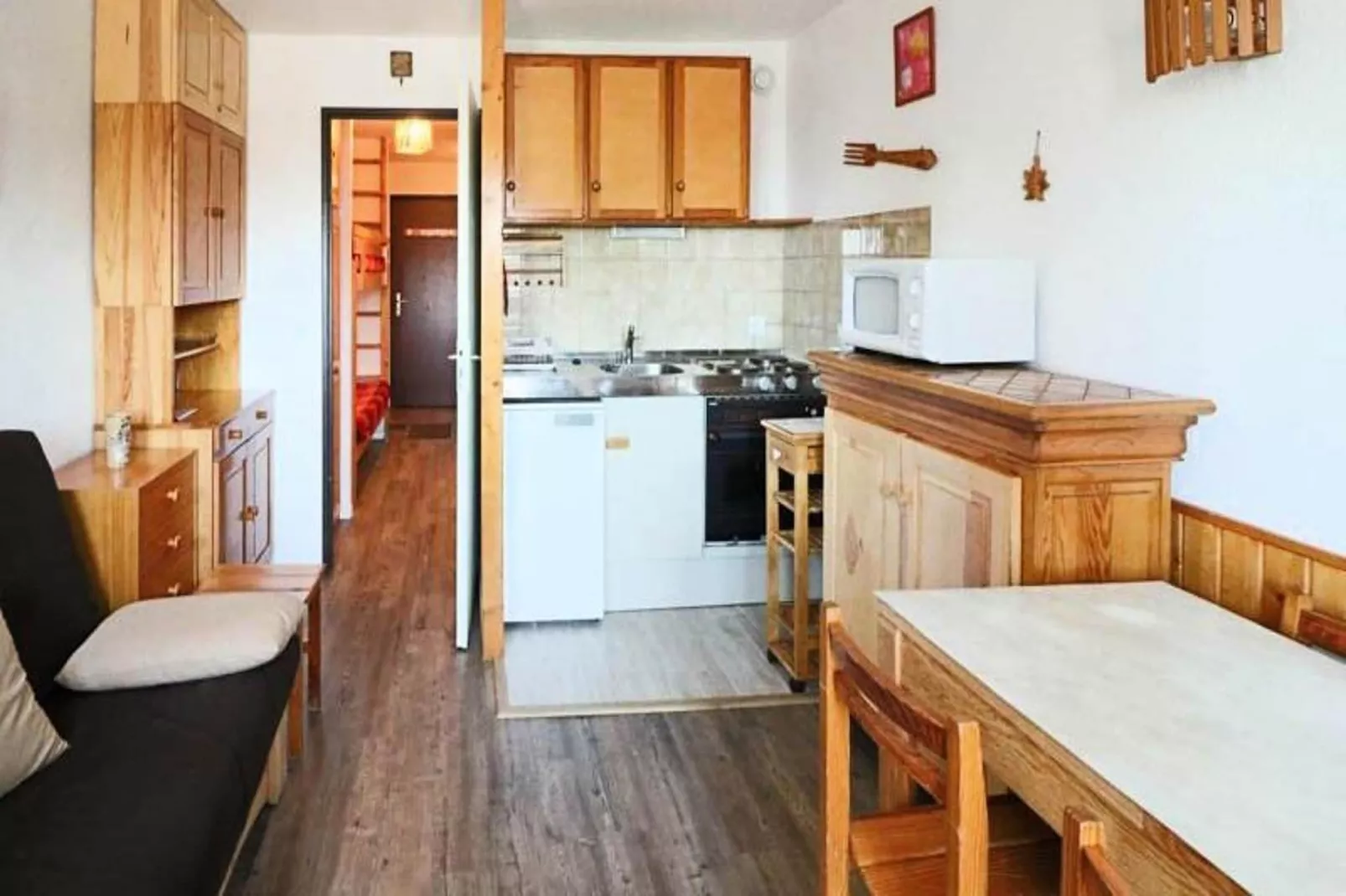 Résidence Bouquetins A-Kitchen