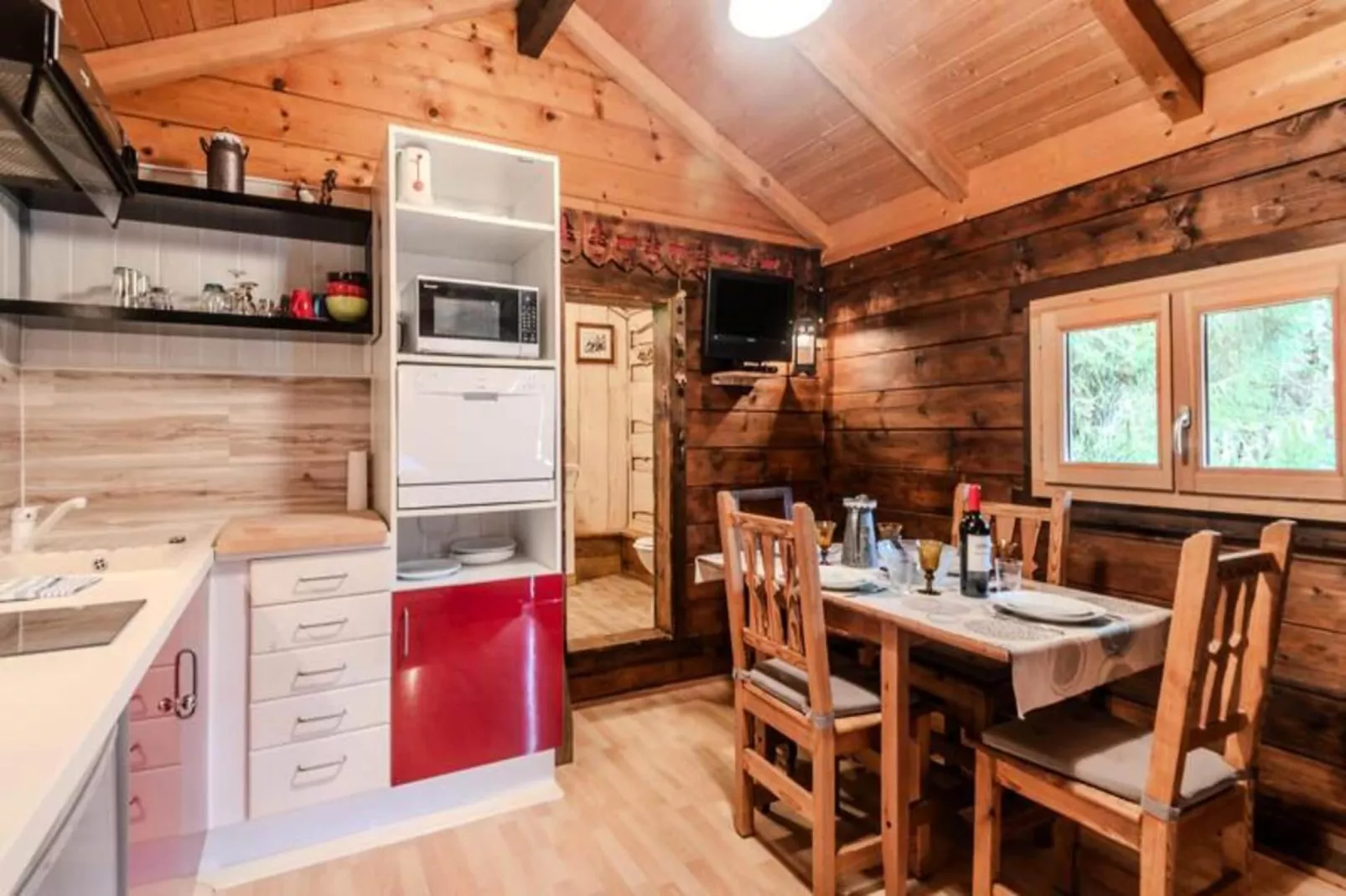 Résidence Les Balluts-Esszimmer