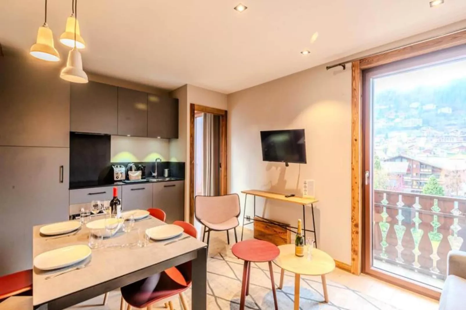 Résidence L'edelweiss-Living room