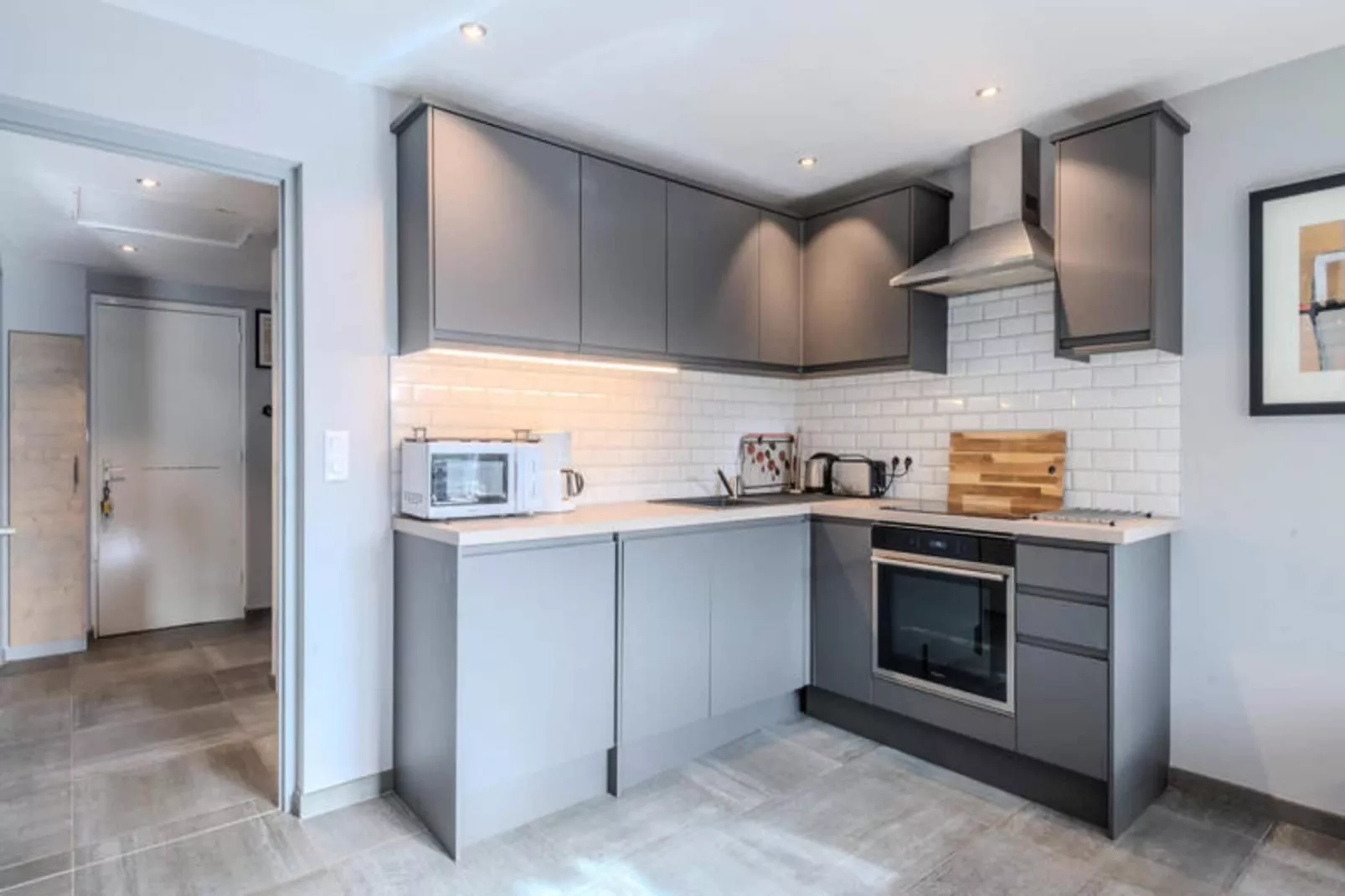 Résidence Le Nantaux-Küche