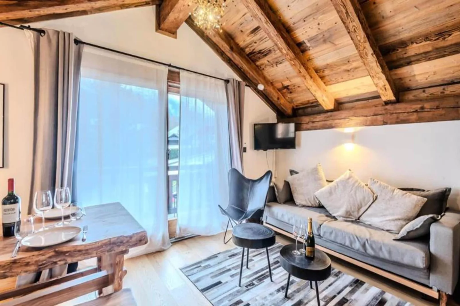 Résidence Mazot Bambi-Living room