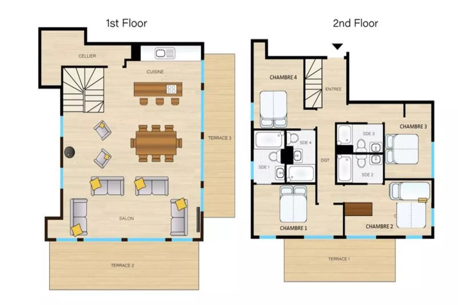 Résidence Echo Du Pleney - Küche