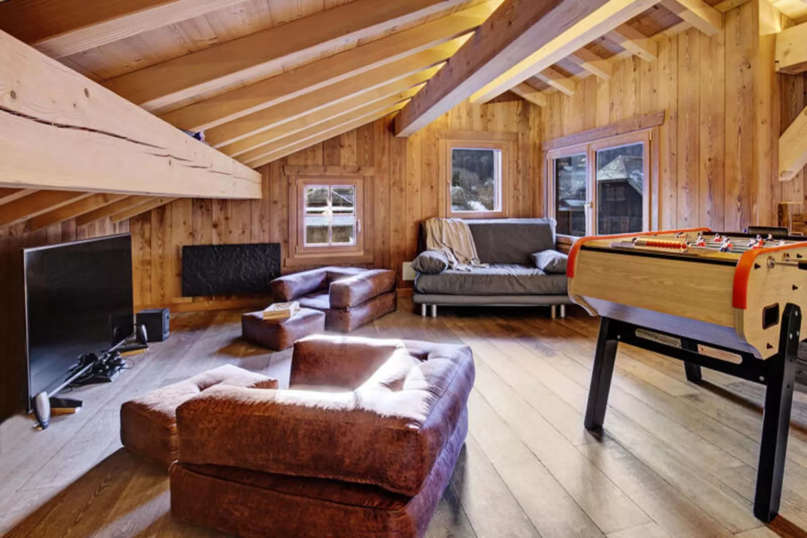 Chalet Ressource-Wohnzimmer