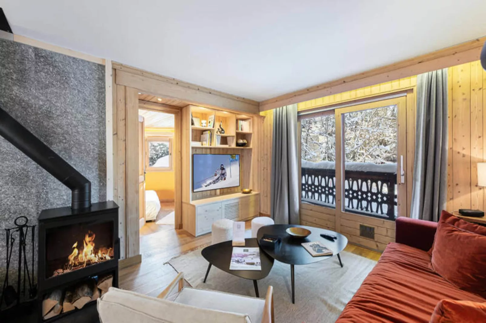 Résidence La Gelinotte-Wohnzimmer