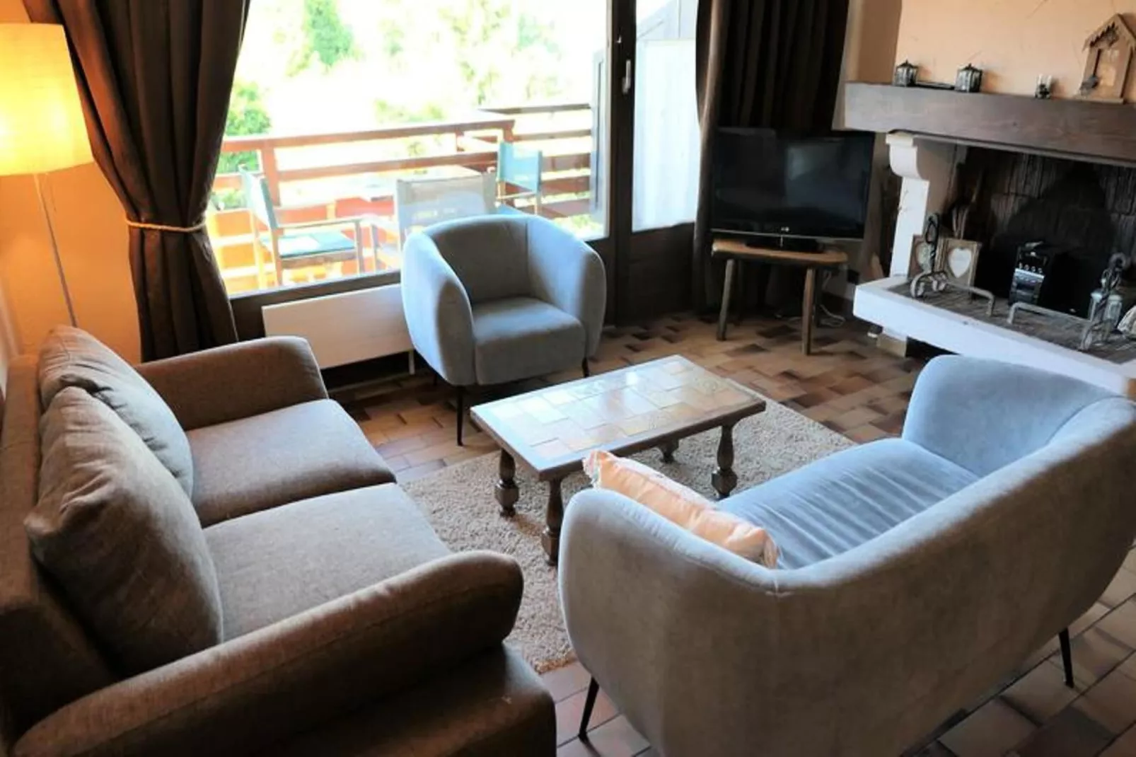 Résidence La Gelinotte-Wohnzimmer