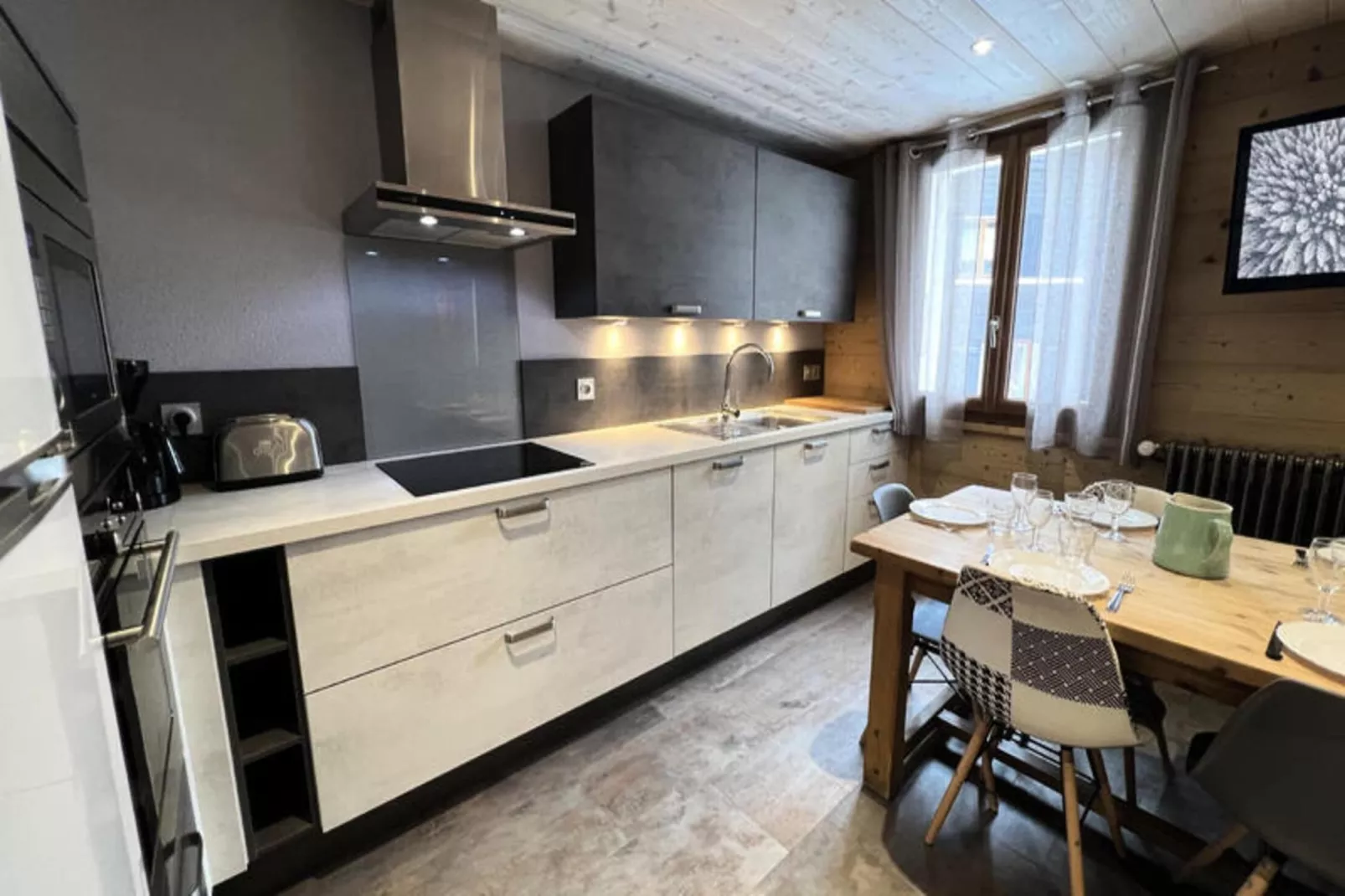 Appartements à La Clusaz-Cuisine