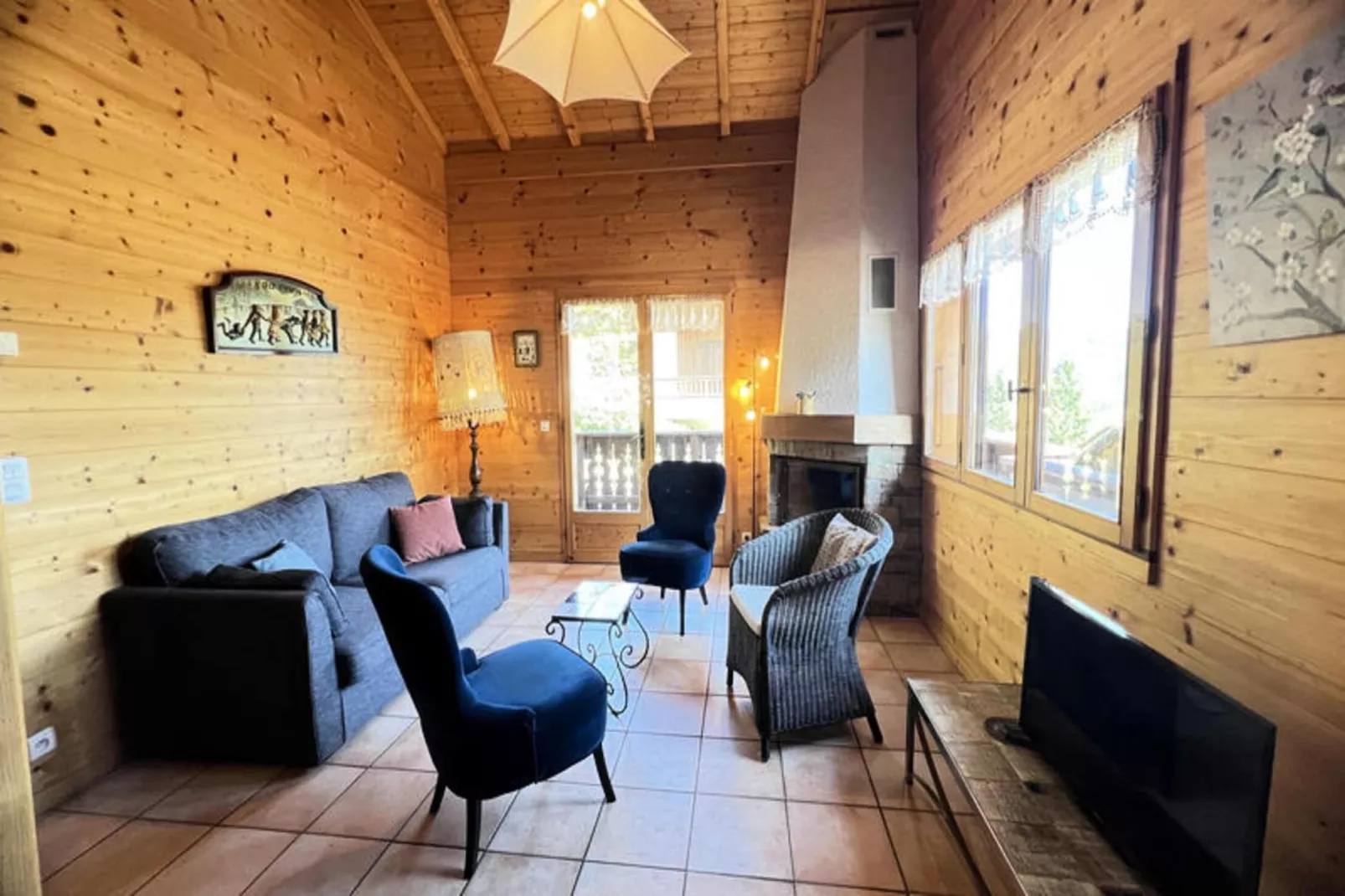 Chalets à La Clusaz-Außenbereich Sommer