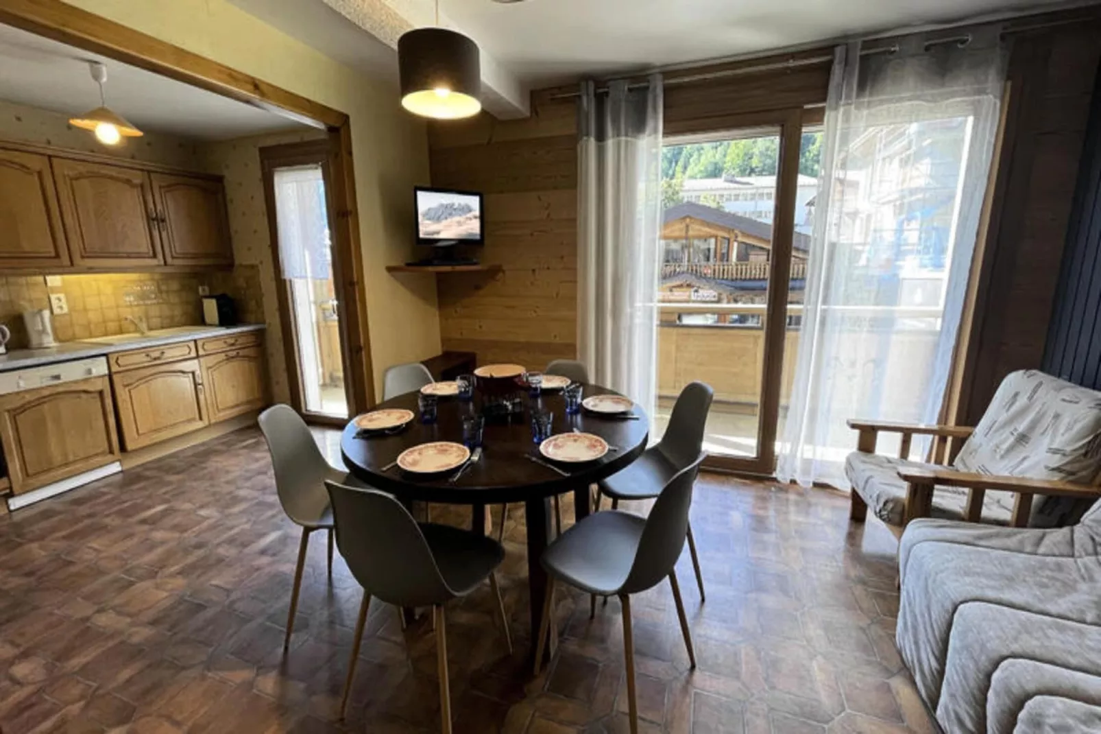 Appartements à La Clusaz-Exterior in summer