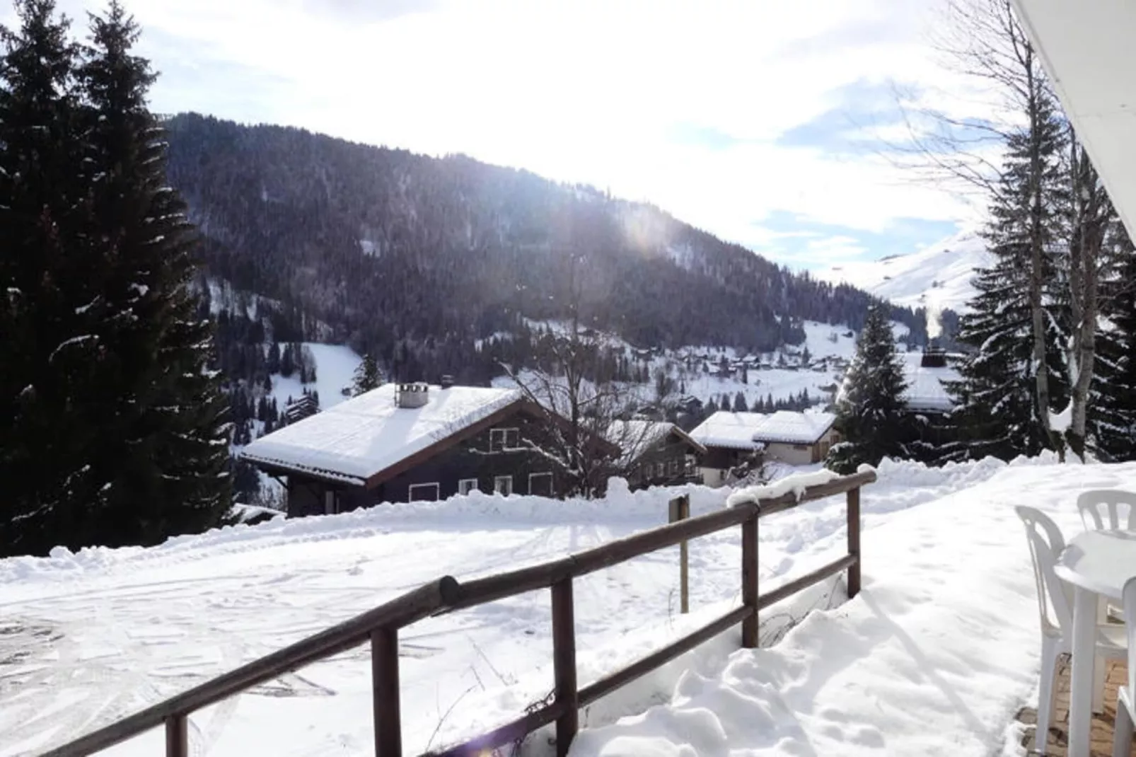 Appartements à La Clusaz-Exterior in winter