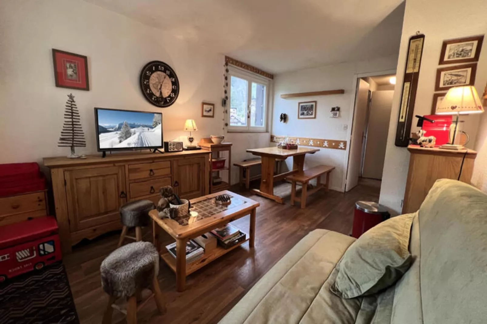 Appartements à La Clusaz-Exterior in summer