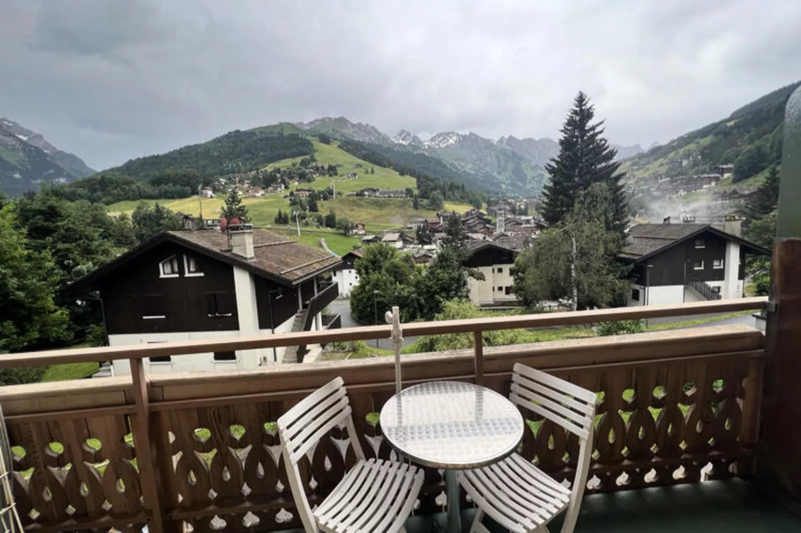 Studio à La Clusaz-Terrasse/Balkon