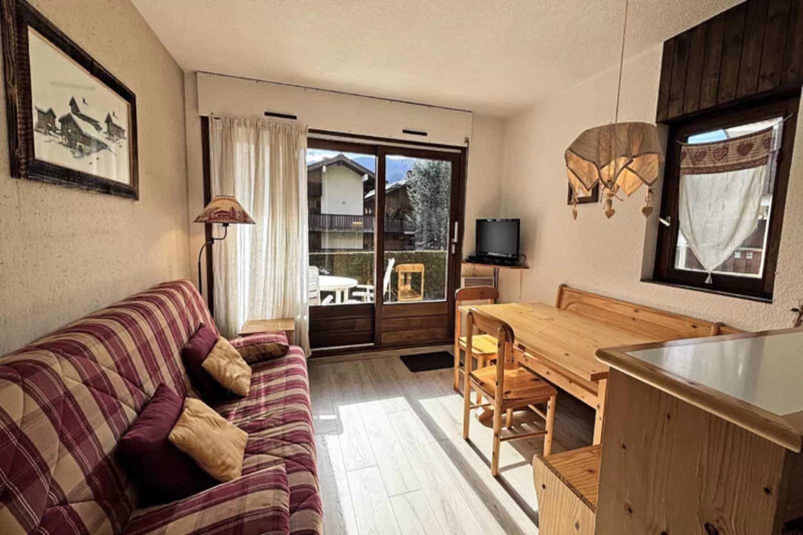 Appartements à La Clusaz-Living room