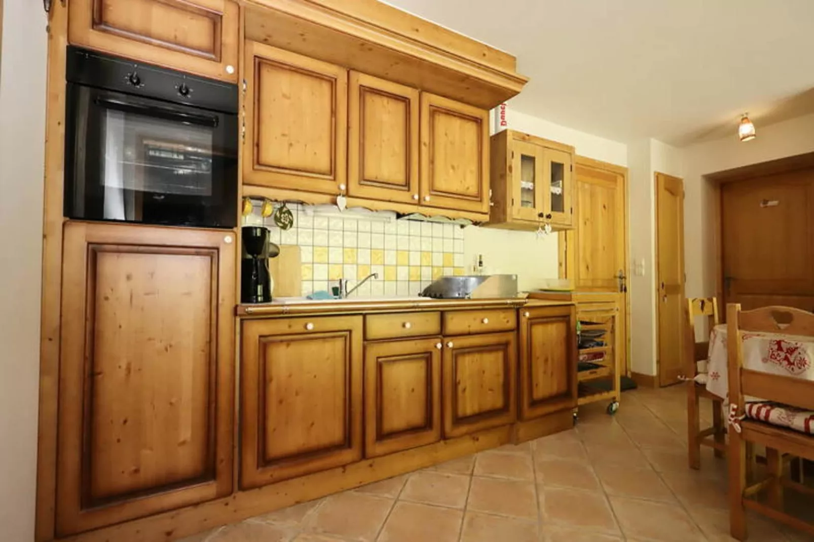 Résidence Le Hameau Des Glaciers-Kitchen