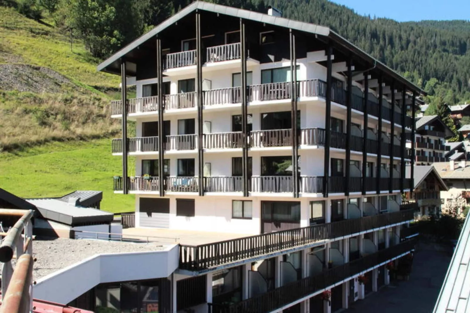 Résidence Les Rhododendrons-Außenbereich Sommer