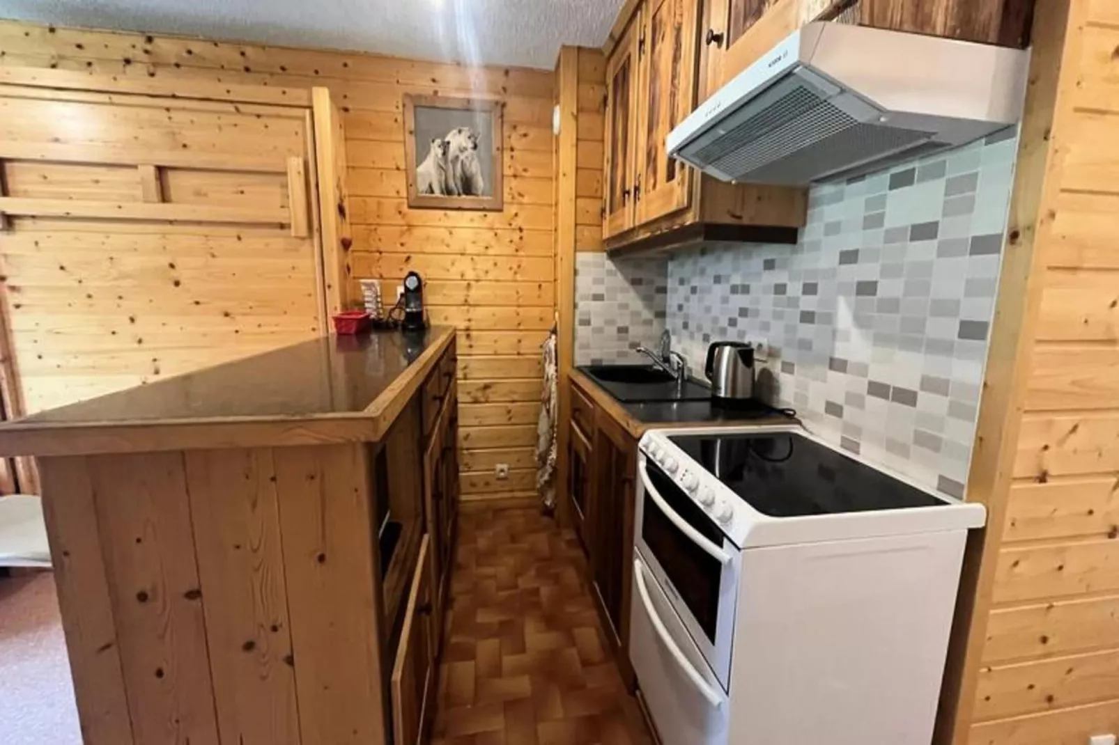 Résidence Le Sylvia-Küche