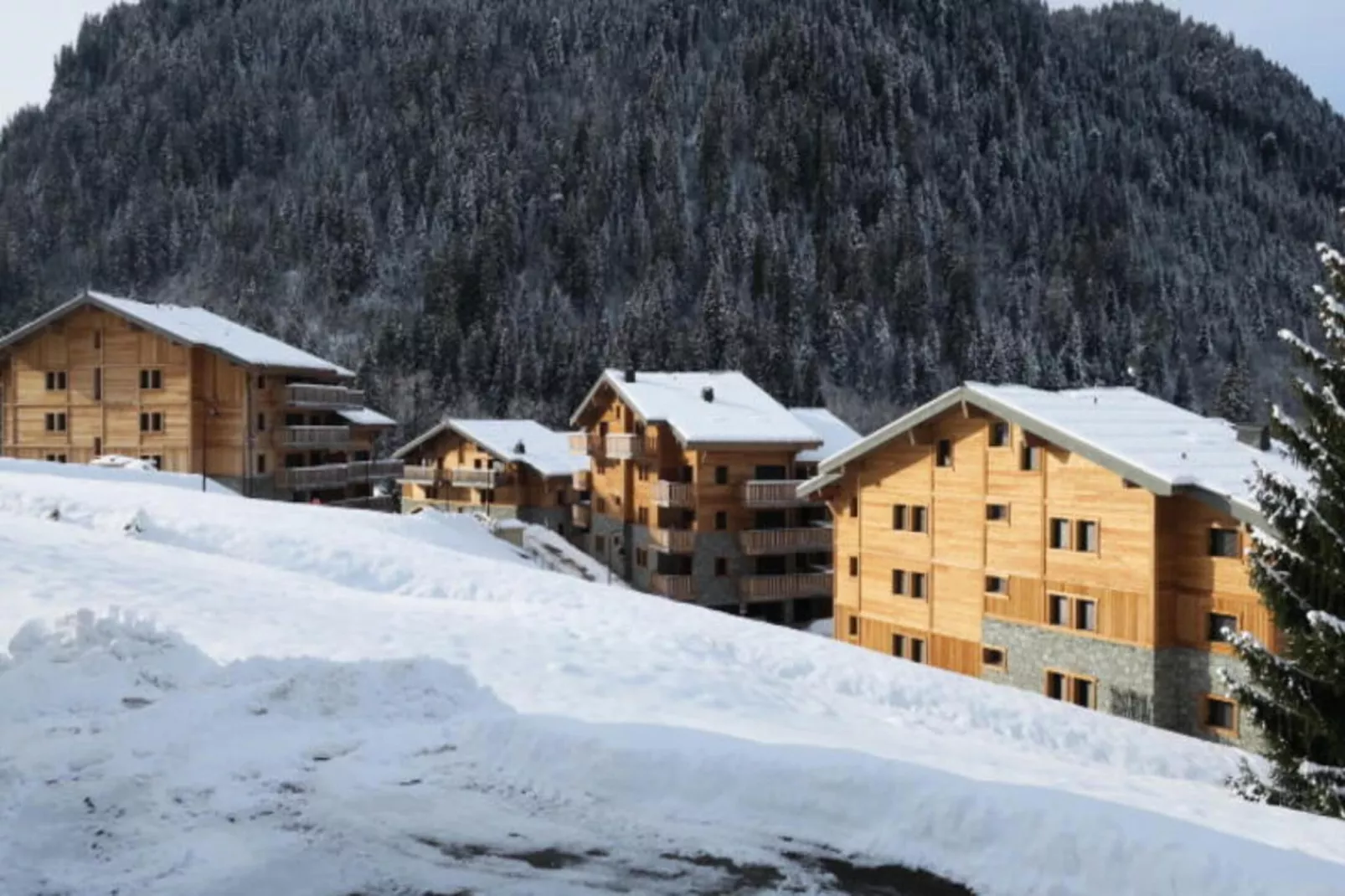 Résidence Les Quatres Elements-Exterior in winter