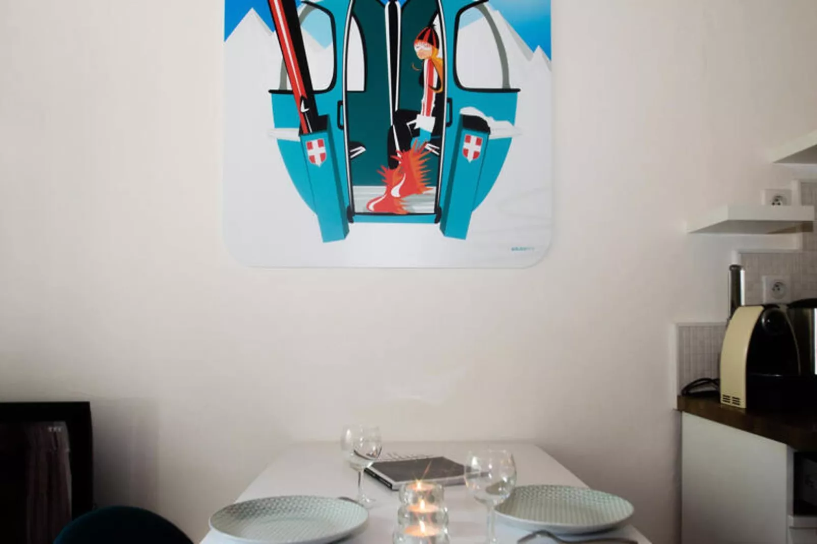 Résidence Les Deux Chamois-Dining room