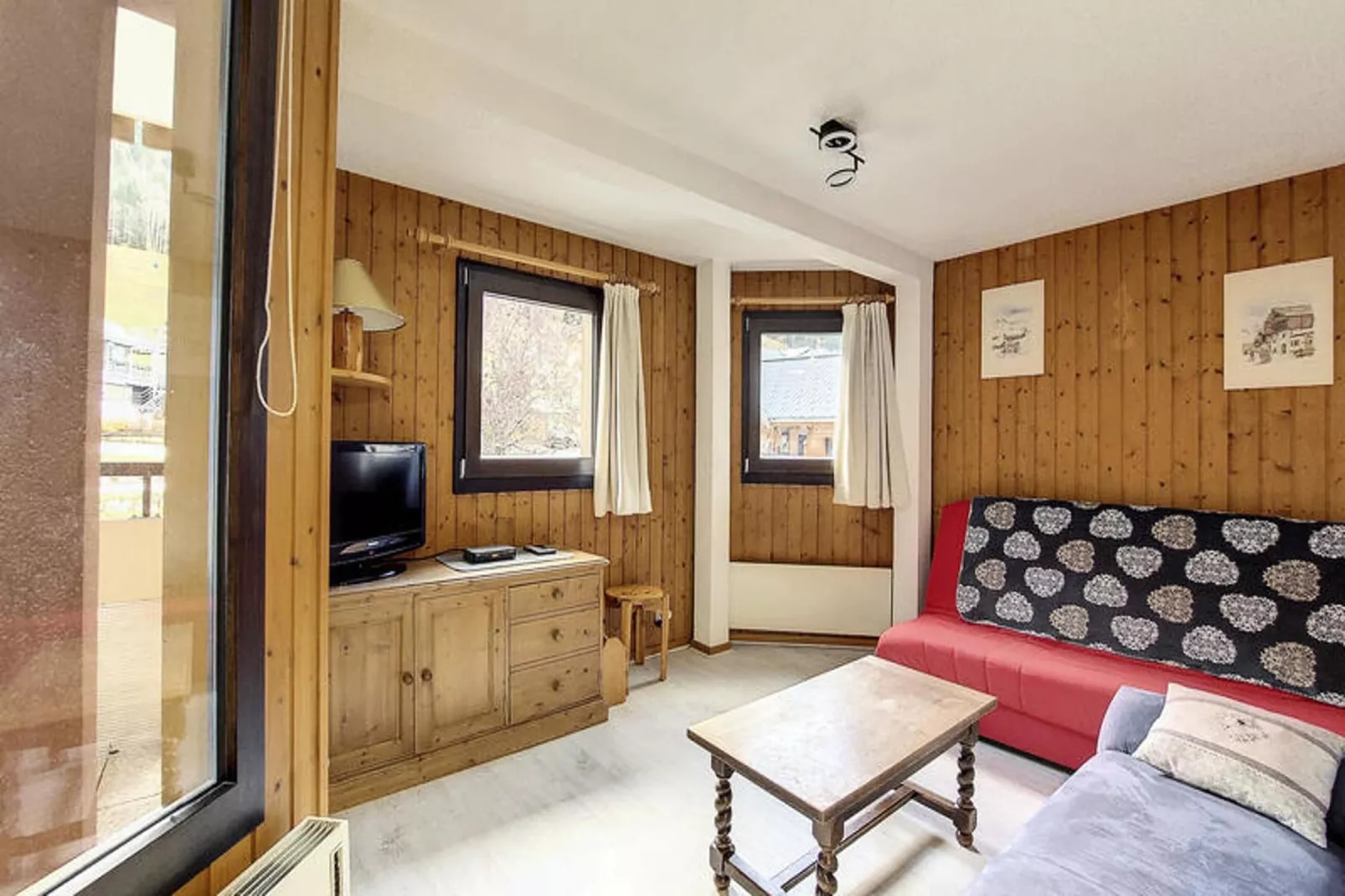 Appartements à Saint Jean d'Aulps-Living room