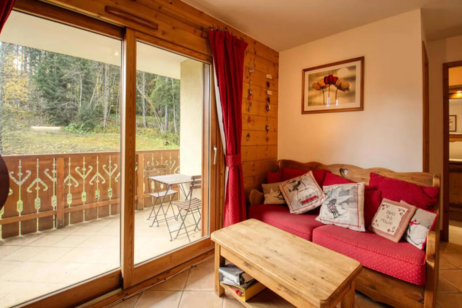 Résidence Refuge De L'alpage Bat F-Living room