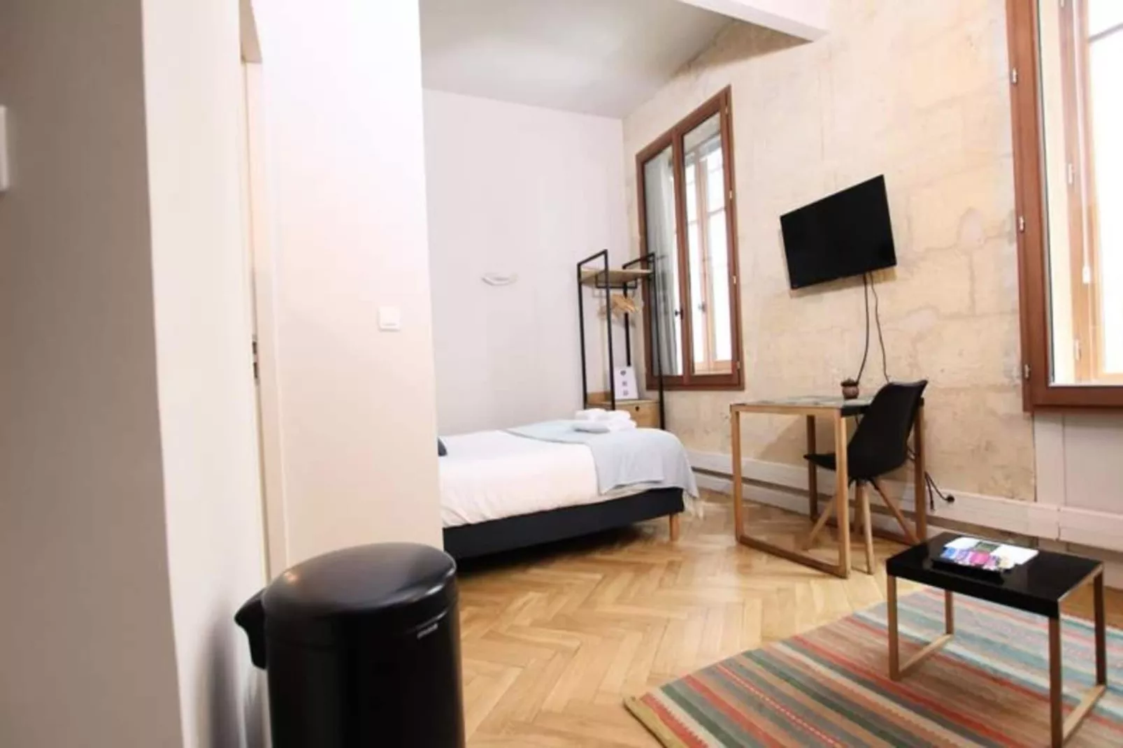 Magnifique Studio Bordelais En Plein Coeur De La Ville-Bedroom