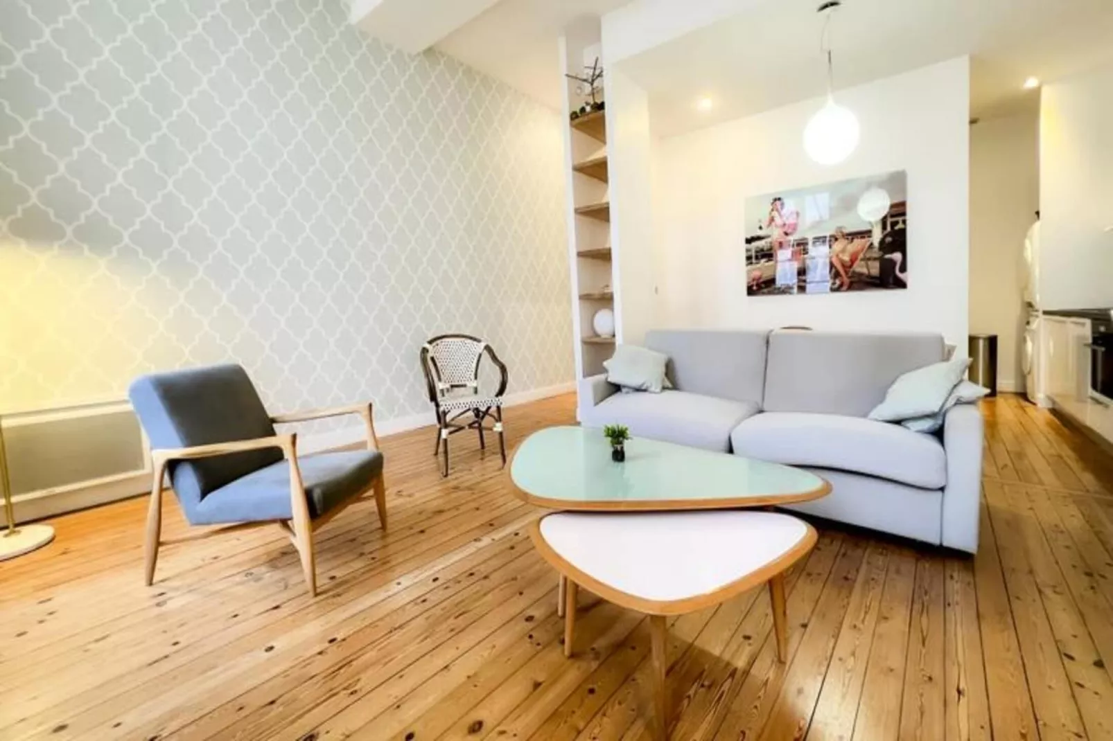 Magnifique Appartement Avec Terrasse-Living room