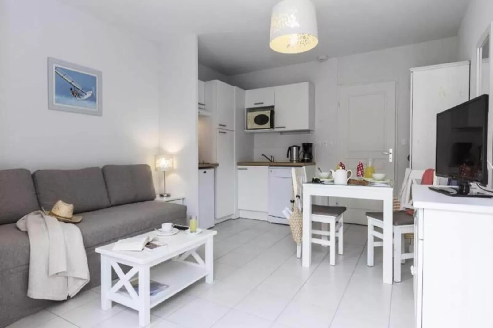 Résidence Odalys Le Petit Pont***-Living room