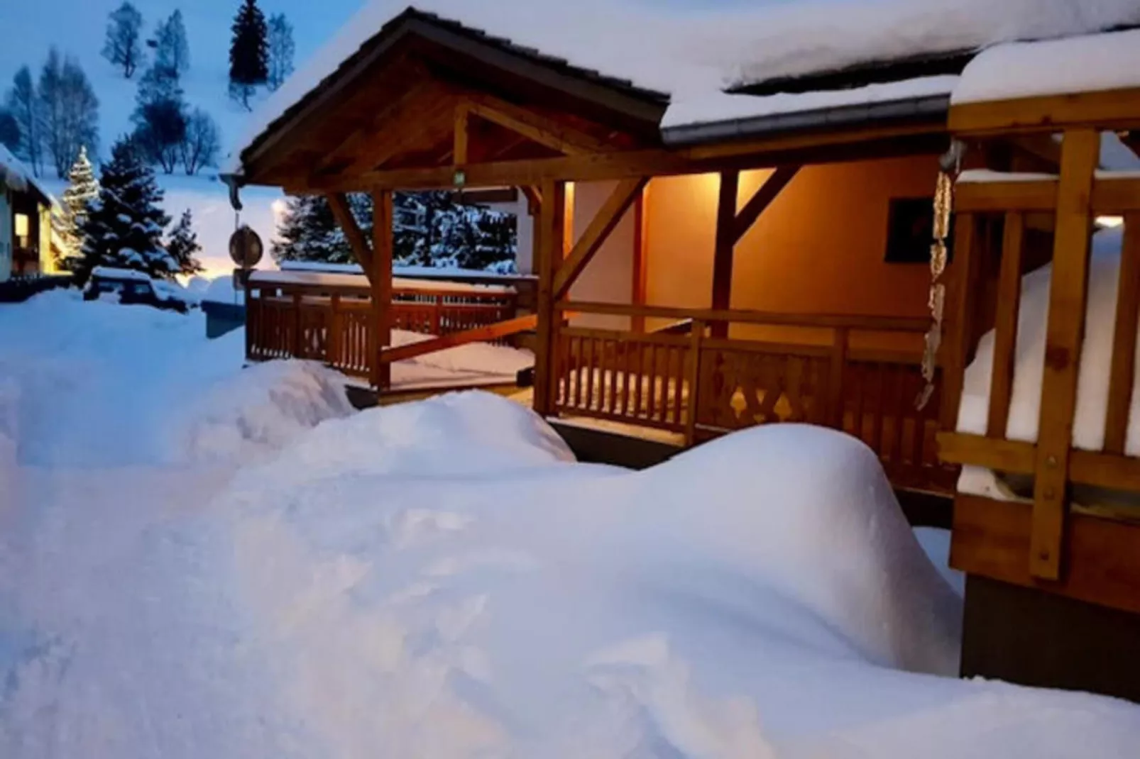 Résidence Alberges A-Extérieur hiver