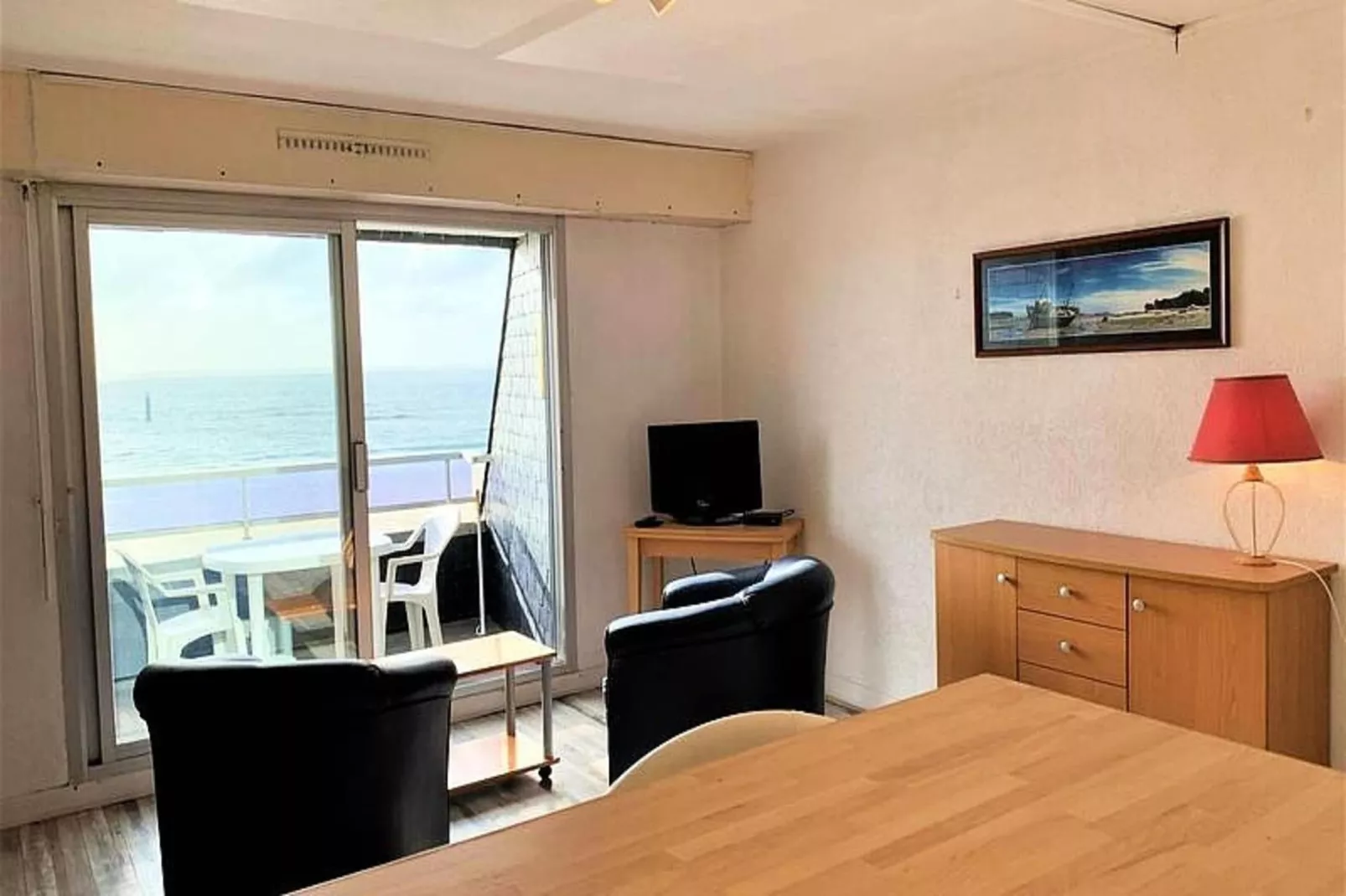 Résidence Courlis-Wohnzimmer