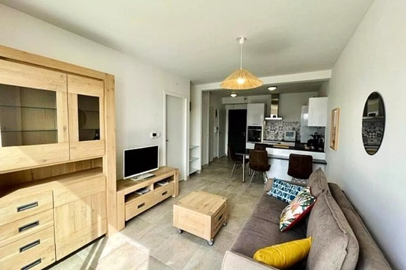 Résidence Parc Ocean-Wohnzimmer