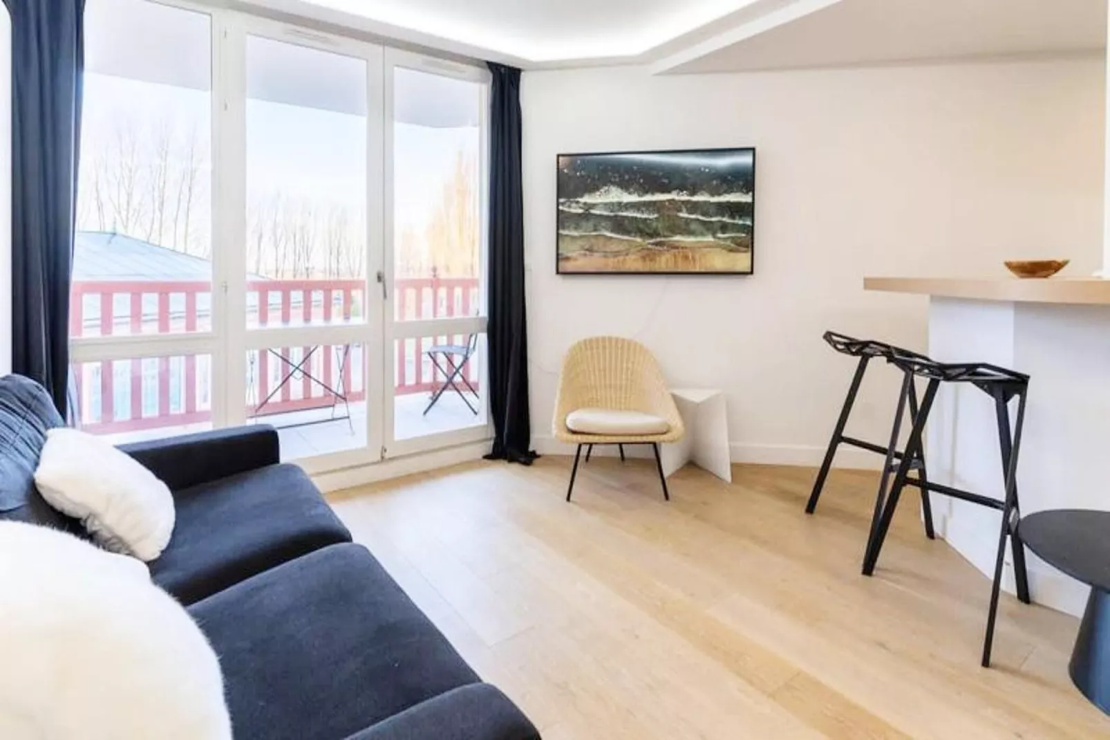 Résidence Sublime T2  Pour 4 Personnes, R&eacute;nov&eacute; Avec Piscine Tennis Parking Wifi-Wohnzimmer