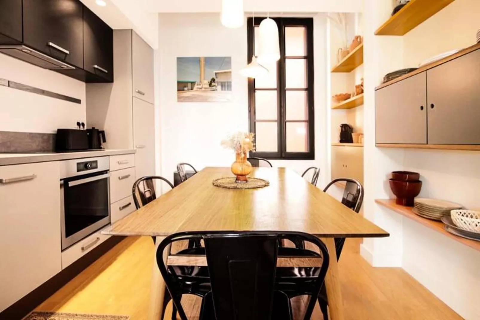 Superbe Maison Au Coeur De La Ville &agrave; Deux Pas De La C&ocirc;te Des Basques-Küche