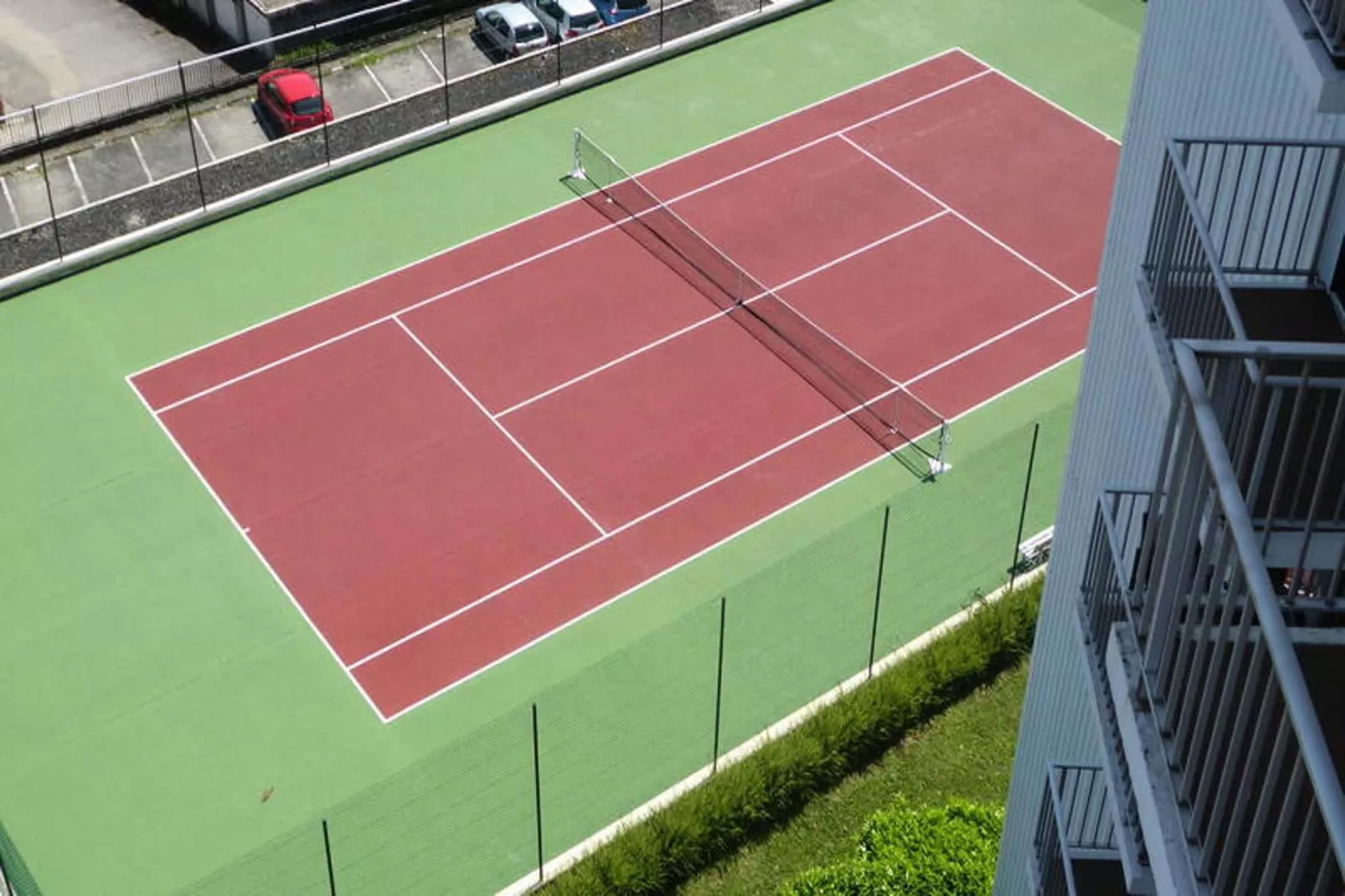 Résidence Montcalm B-Garten Sommer