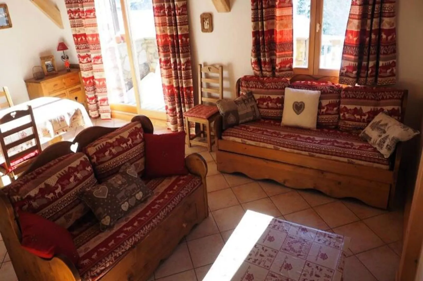 Résidence Le Creve Tete-Living room