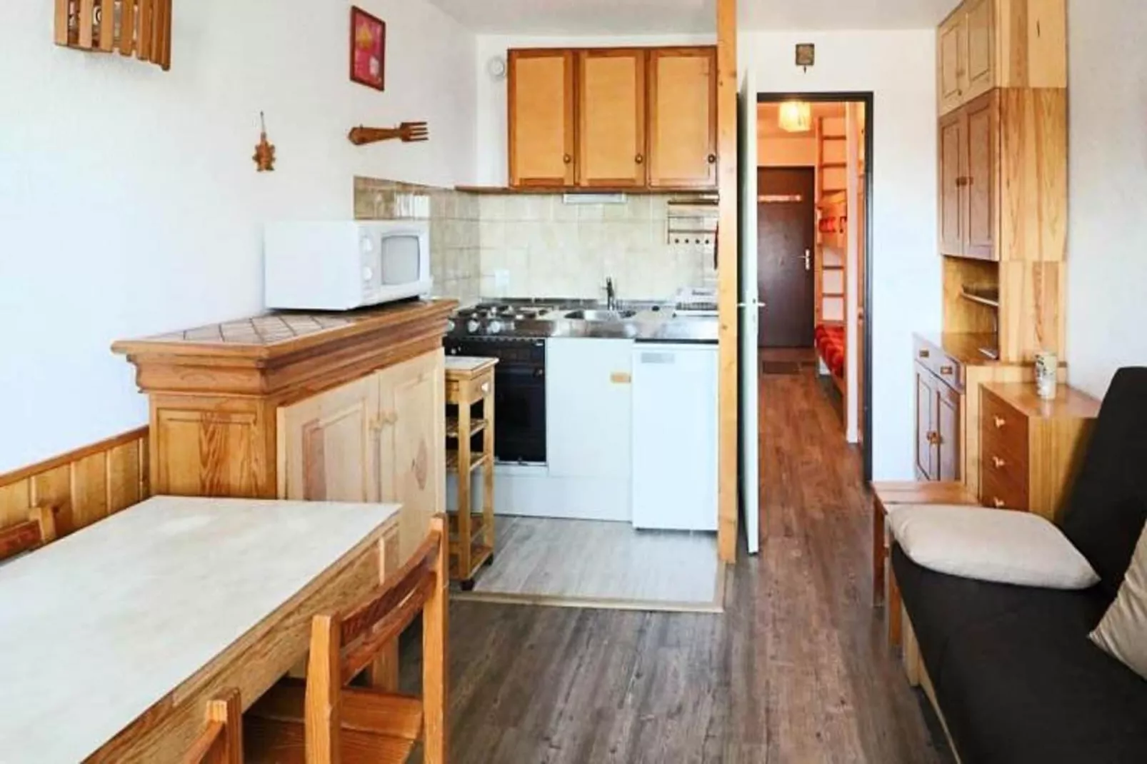 Résidence Bouquetins A-Kitchen