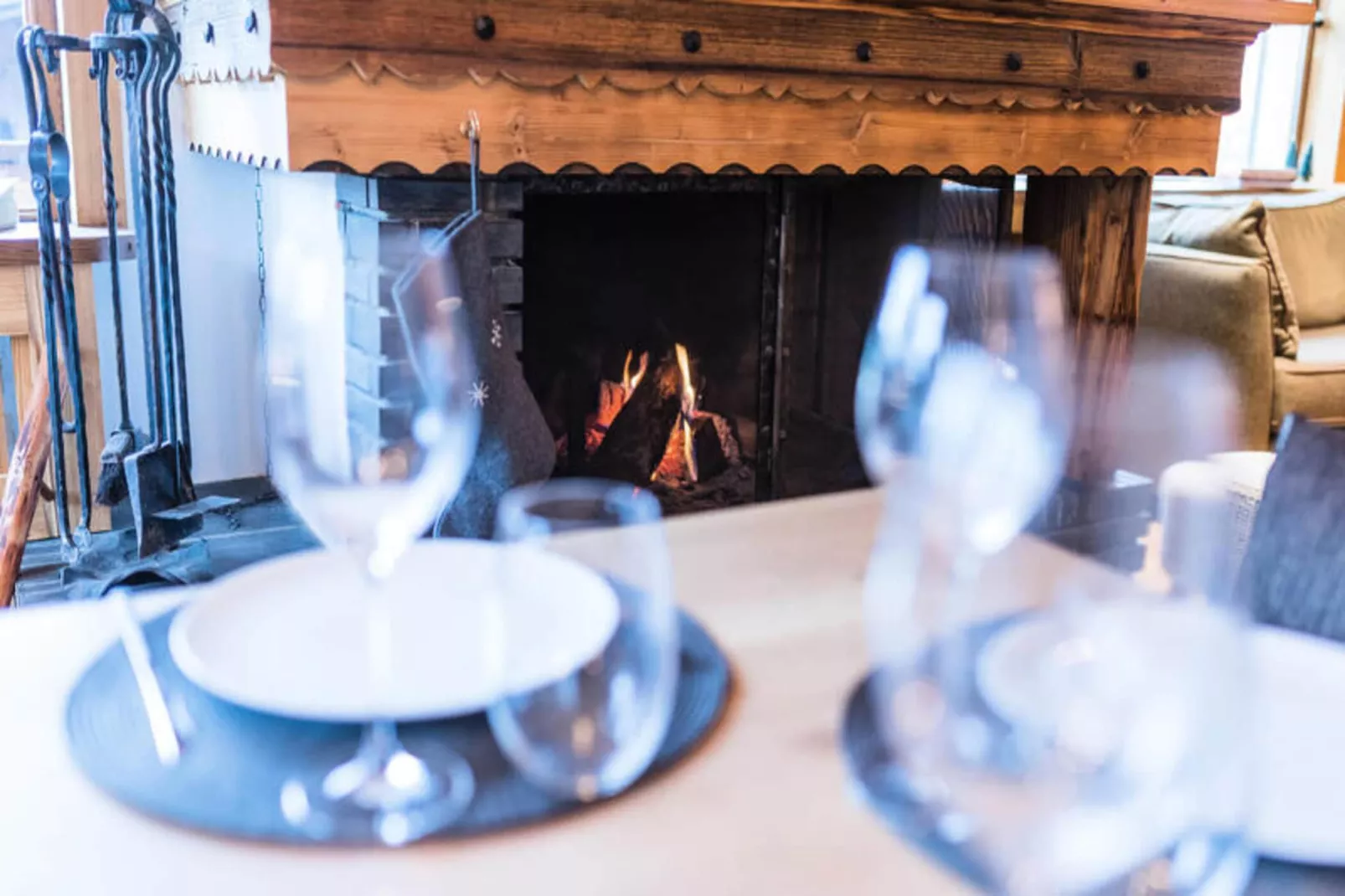 Chalet Le Blizzard-Salle à manger