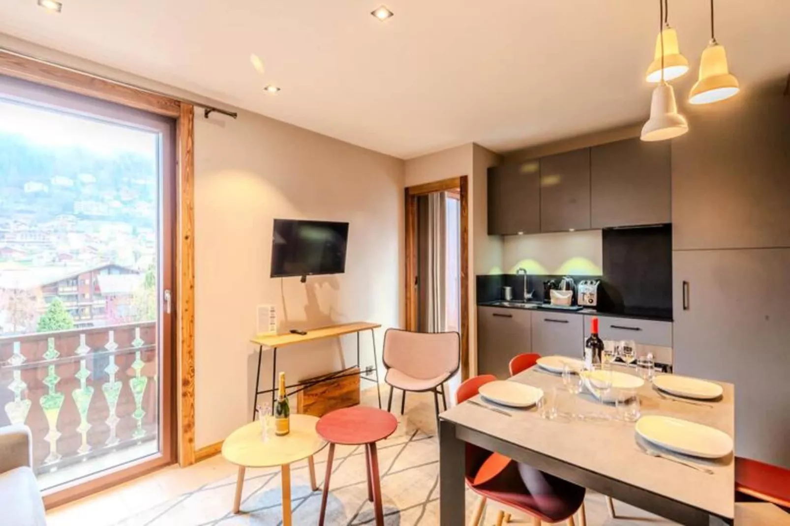 Résidence L'edelweiss-Living room