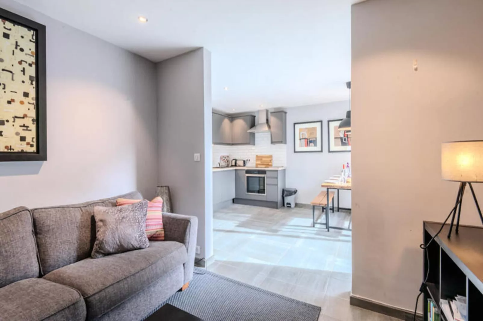 Résidence Le Nantaux-Wohnzimmer