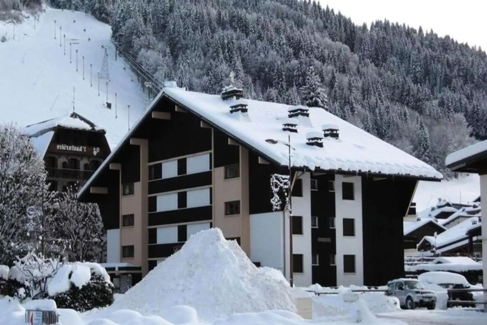 Résidence Les Chevruls - Außenbereich Winter