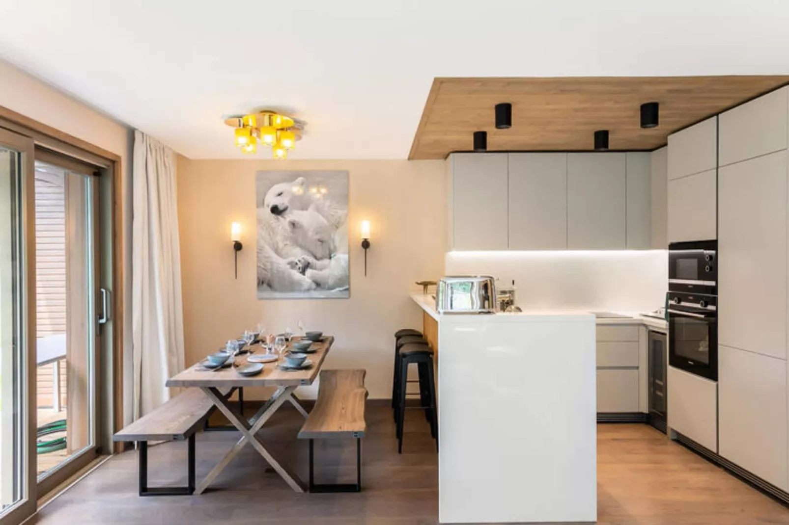 Résidence Le 1307-Esszimmer