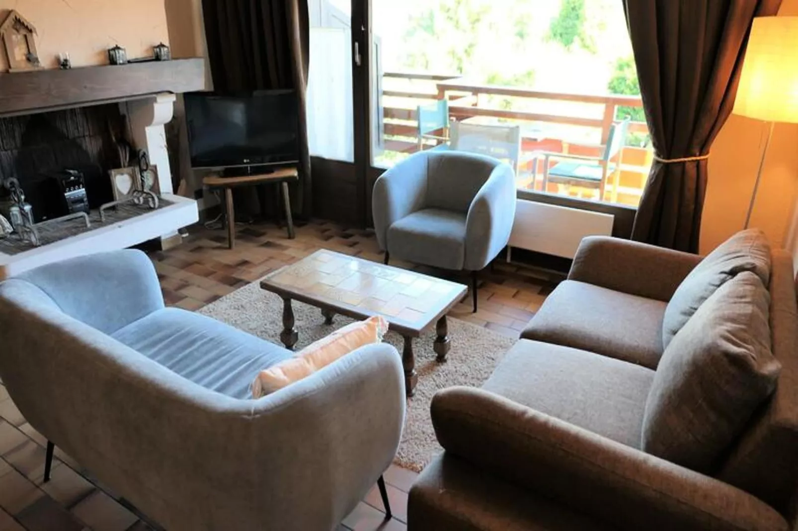 Résidence La Gelinotte-Wohnzimmer