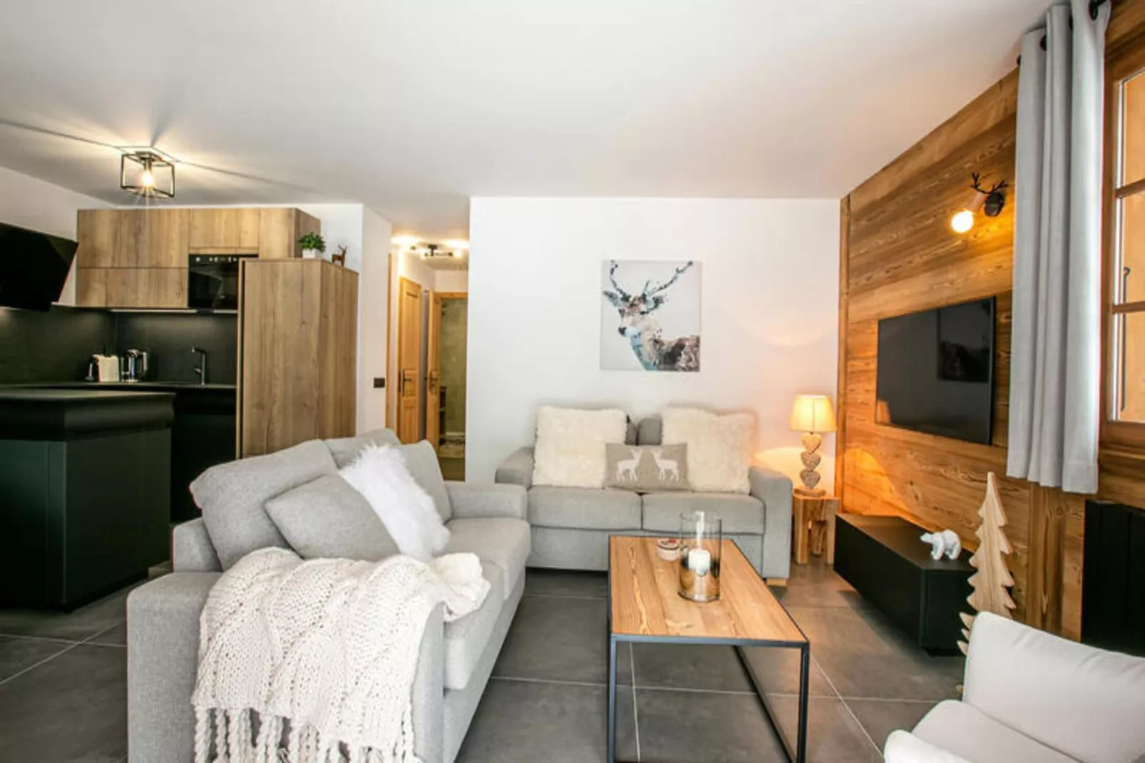 Résidence Les Balcons A-Wohnzimmer