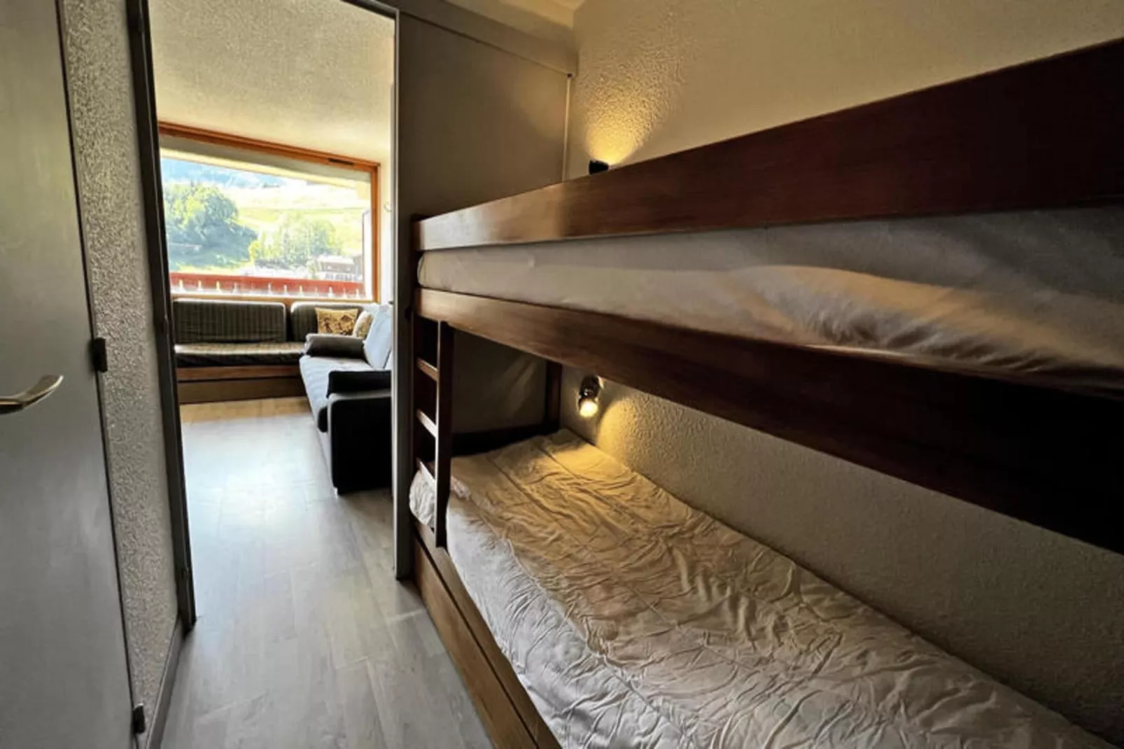 Studio à La Clusaz-Schlafzimmer